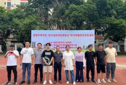 區縣防汛地震綜合演練服務團隊部分成員合影